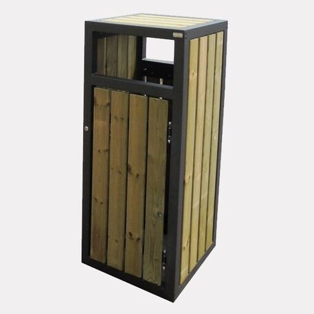 Metal litter bin 'Francisco / 120L'