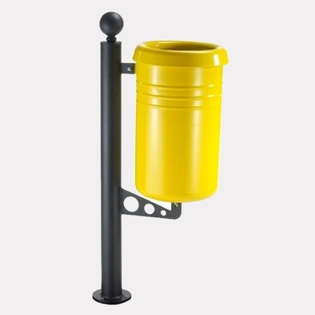 Abfallbehälter aus Metall 'Siena Evolution / 45L'