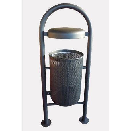 Metal litter bin 'Arcobaleno / 45L'