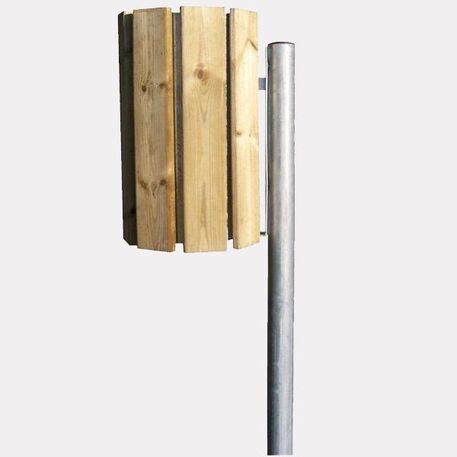 Metal litter bin 'Camping / 26L'