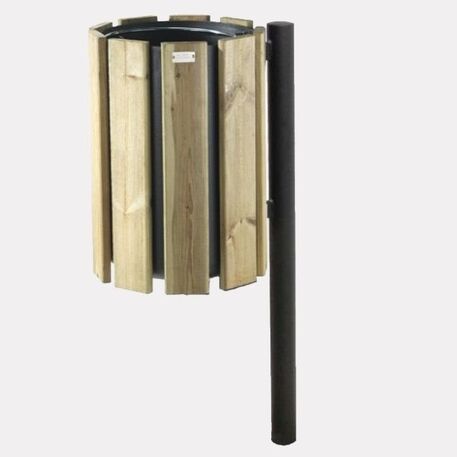 Metal litter bin 'Lido / 45L'