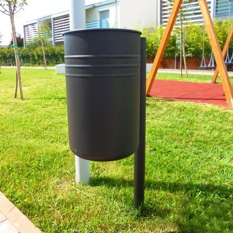 Metal litter bin 'Risa / 45L'