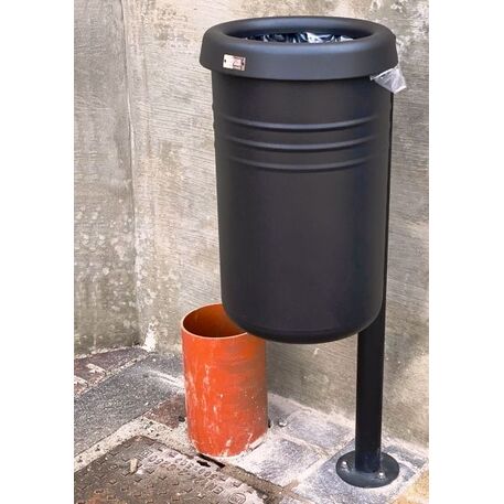 Metal litter bin 'Siena / 45L'