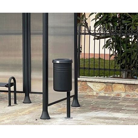 Metal litter bin 'Siena / 45L'