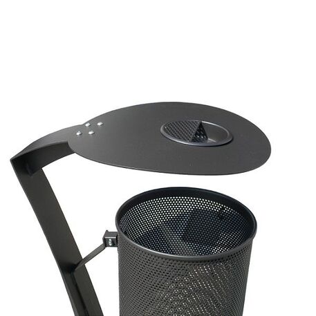 Metal litter bin 'Cortina / 45L'