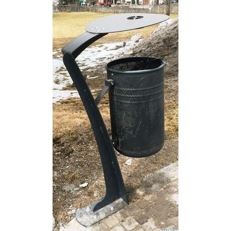 Metal litter bin 'Cortina / 45L'