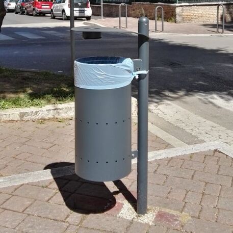 Metal litter bin 'Albenga / 50L'