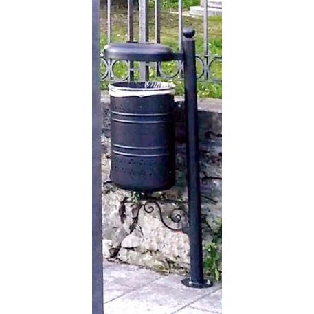 Metal litter bin 'Sasty / 45L'