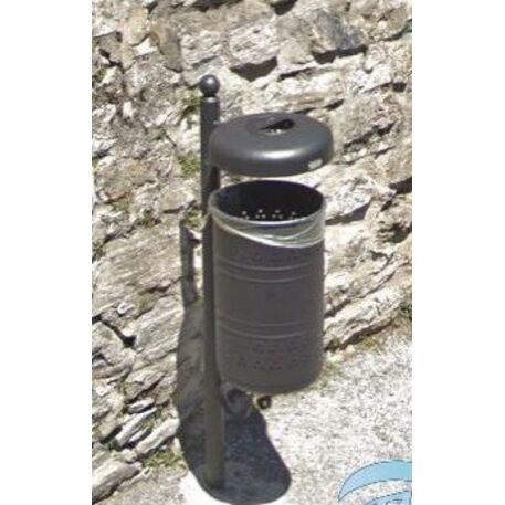 Metal litter bin 'Sasty / 45L'