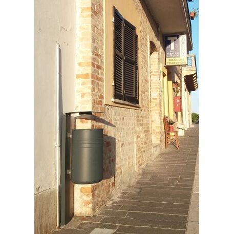 Metal litter bin 'Luna / 45L'