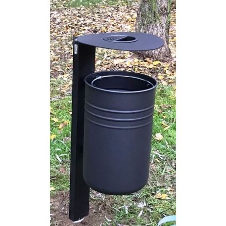 Metal litter bin 'Luna / 45L'