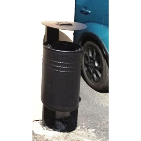 Metal litter bin 'Luna / 45L'