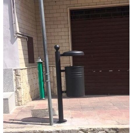 Metal litter bin 'Siena Ecology / 45L'
