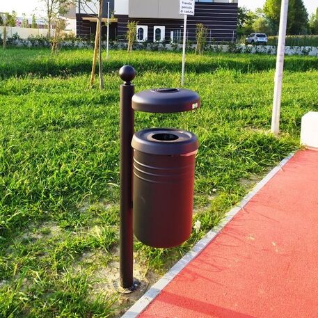 Metal litter bin 'Frank / 45L'