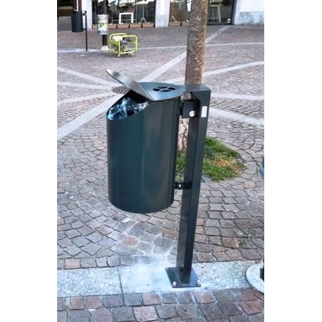 Metal litter bin 'Paper / 30L'