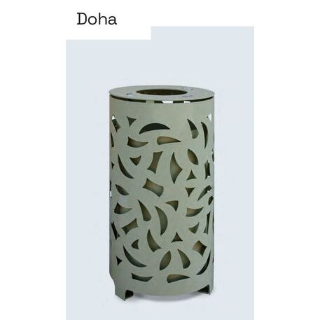 Metal litter bin 'Doha / 80L'