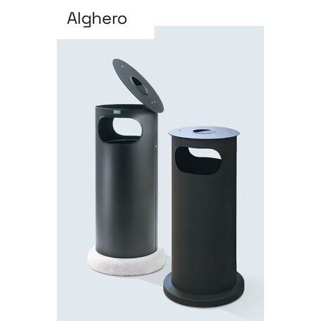 Metal litter bin 'Alghero / 80L'