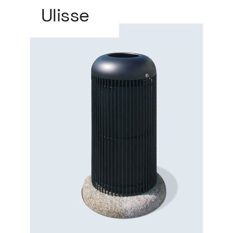 Metal litter bin 'Ulisse / 80L'