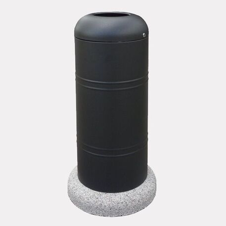 Metal litter bin 'Apollo / 80L'