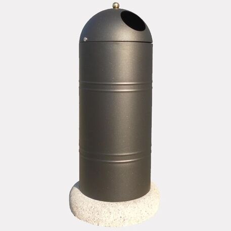 Metal litter bin 'Venere / 80L'