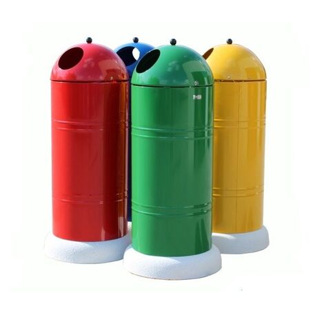 Metal litter bin 'Venere / 80L'