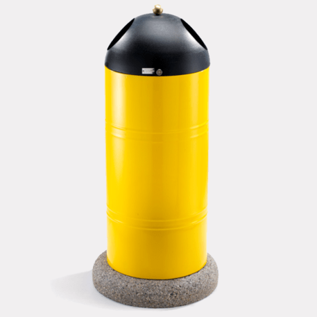 Metal litter bin 'Venere / 80L'