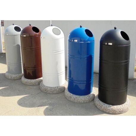 Metal litter bin 'Venere / 80L'