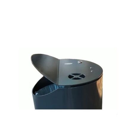 Metal litter bin 'Qatar / 80L'