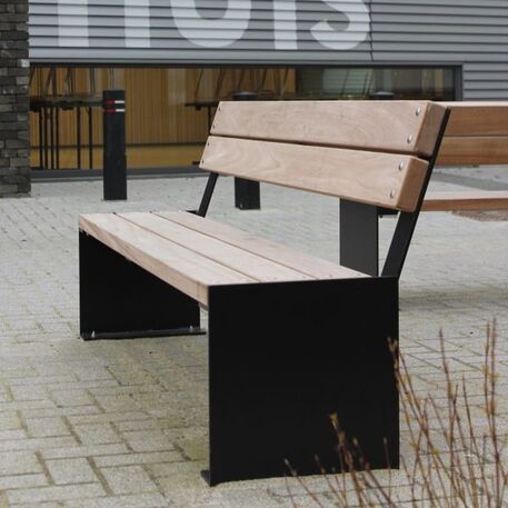 Metal bench 'AMBURGO'