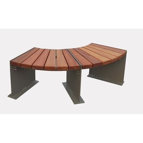 Metal bench 'AMBURGO Circular'