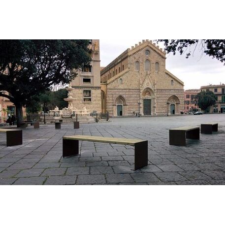 Metal bench 'AMBURGO'