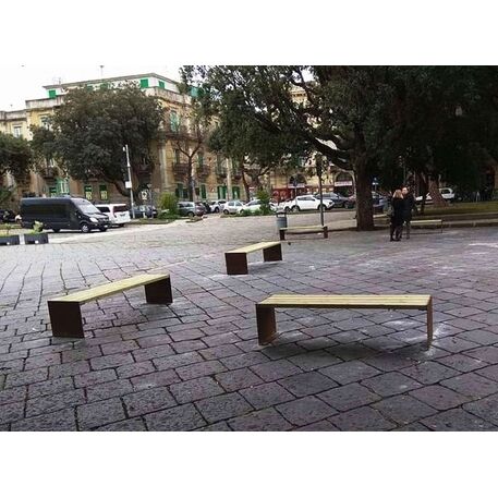 Metal bench 'AMBURGO'