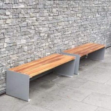 Metal bench 'AMBURGO'