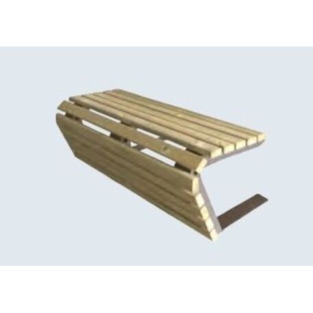 Metal bench 'AMETISTA'