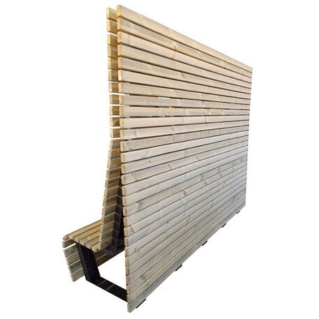 Metal bench 'AGATA'