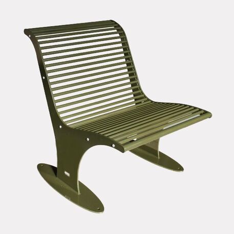 Metal bench 'ATHENA / CHAIR'