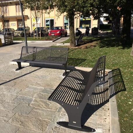 Metal bench 'ATHENA'