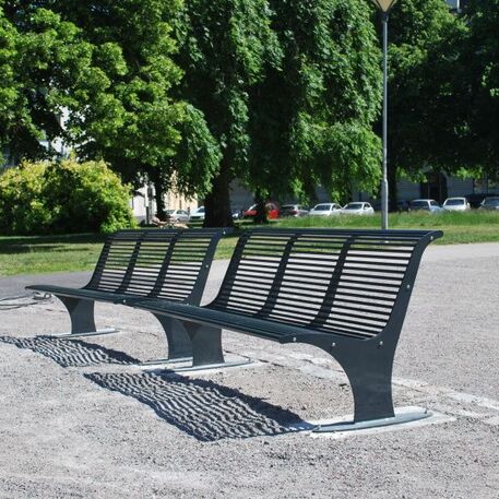 Metal bench 'ATHENA'