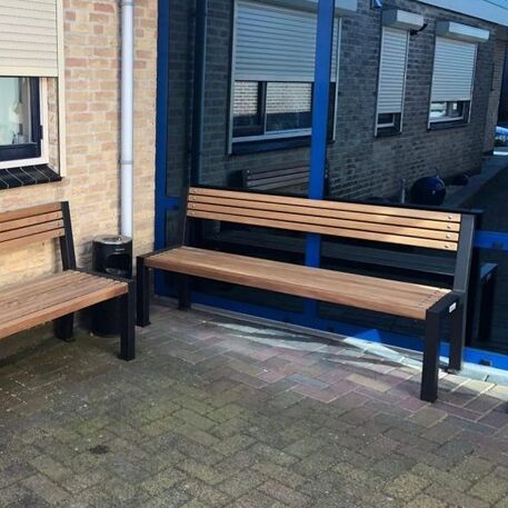 Metal bench 'Bonn'