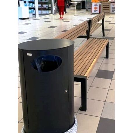 Metal bench 'Bonn'
