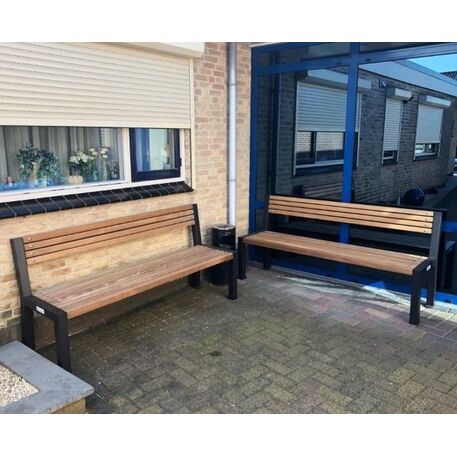 Metal bench 'Bonn'
