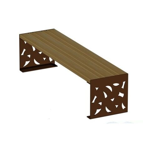 Metal bench 'Doha'