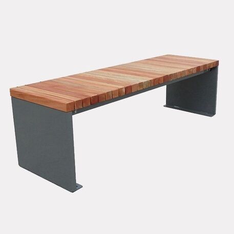 Metal bench 'Brema'