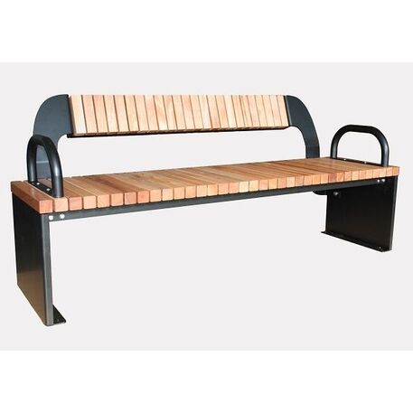 Metal bench 'Brema'