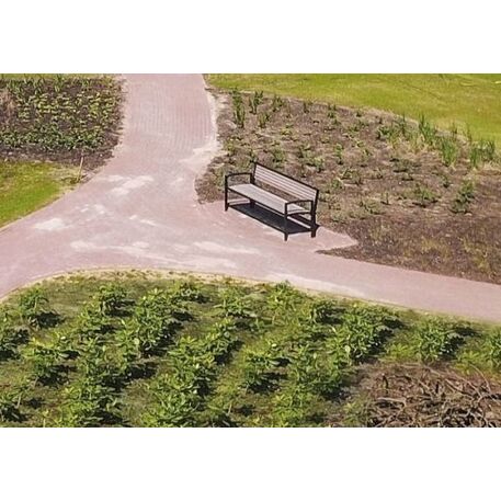 Metal bench 'CARMEN'