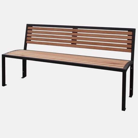 Metal bench 'CARMEN'