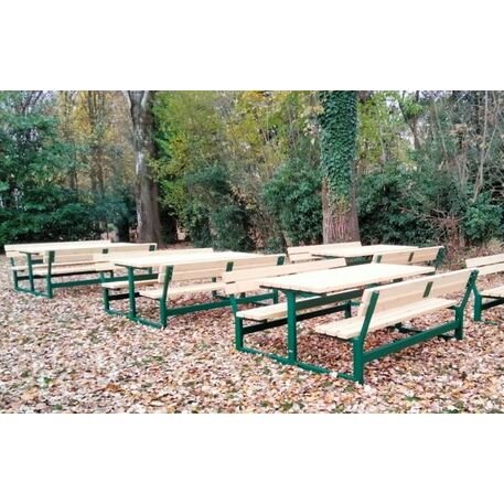 Metallbank + Tisch 'Break point Picnic'