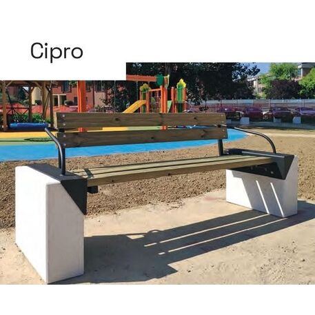 Concrete bench 'CIPRO'