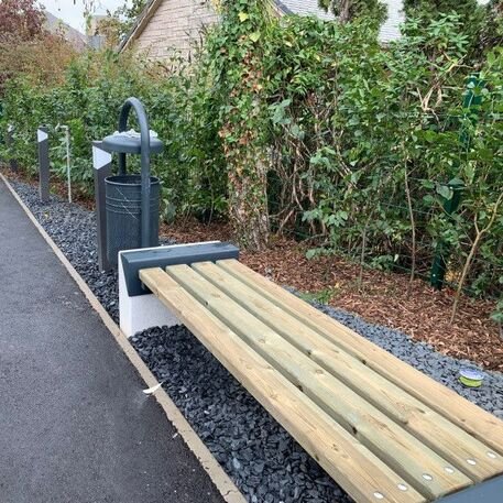 Concrete bench 'CIPRO'