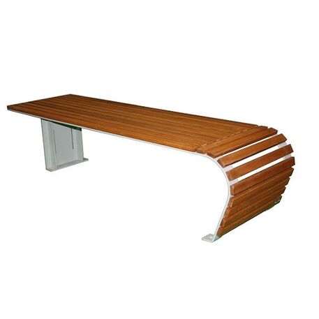 Metal bench 'CONTOURE'